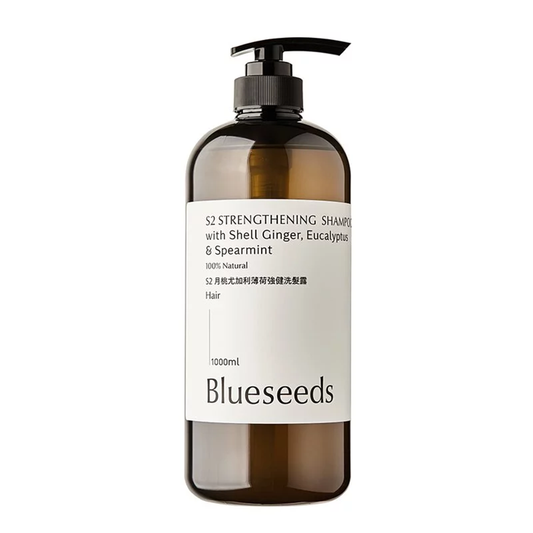 S2 Strengthening Shampoo with Shell Ginger, Eucalyptus & Spearmint 1000ml/ 500ml/ 100ml