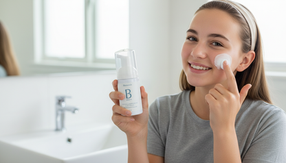 Facial Mousse - Rose Geranium & Chamomile 150ml