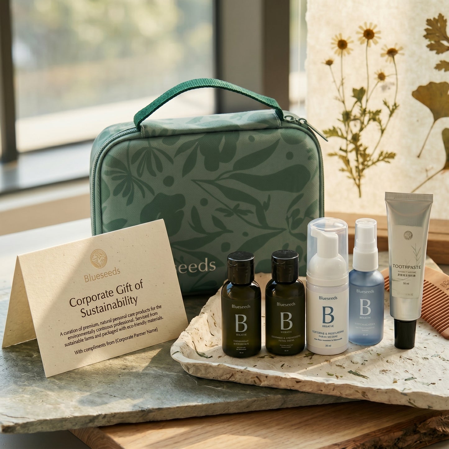 Natural Sustainable Travel Kit - Kimberly